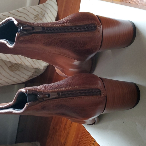 Vero cuoio cayenne cognac booties 39 - Picture 2 of 6